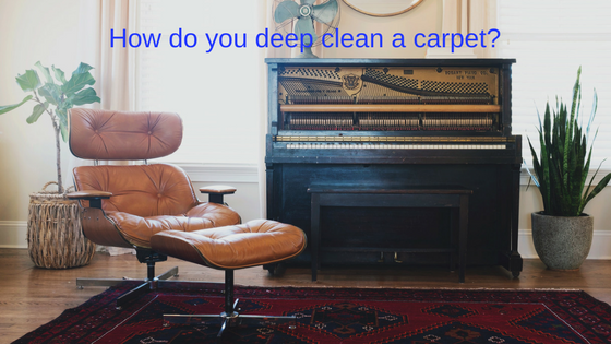How do you deep clean a carpet_